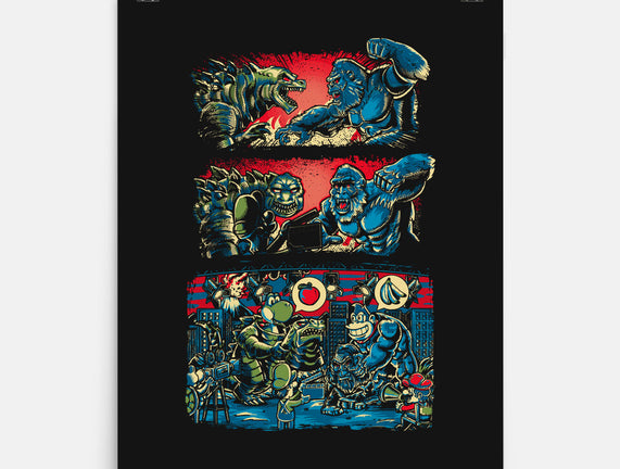 Gojira And The Mushroom Kingdom