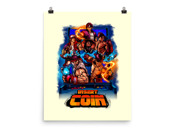 Insert Coin Retro Gaming