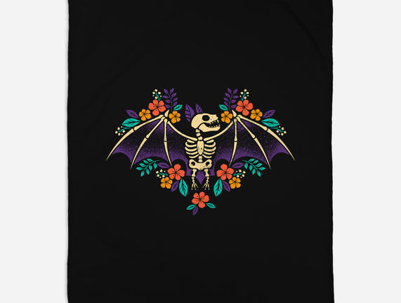 Flowered Bat Skeleton