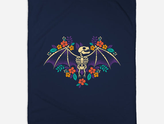 Flowered Bat Skeleton