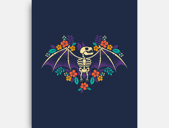 Flowered Bat Skeleton