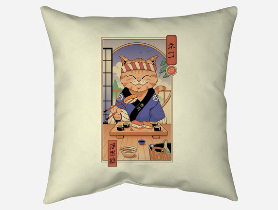 Sushi Cat In Edo