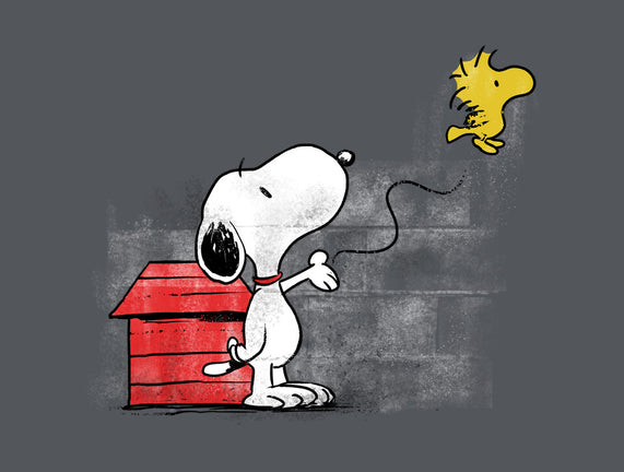 Dog With Bird