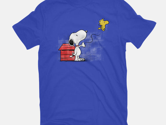 Dog With Bird
