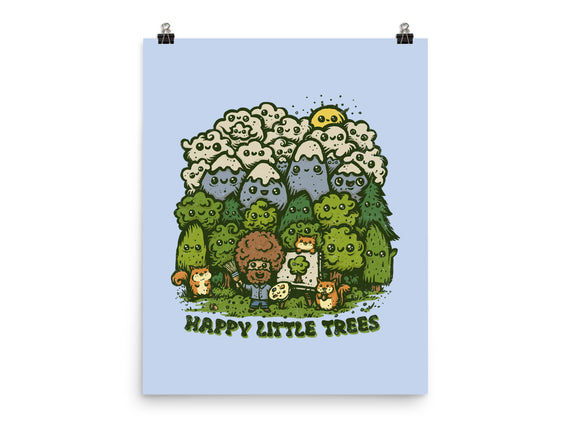 Happy Little Trees