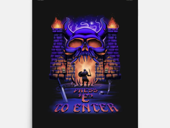 Press E To Enter