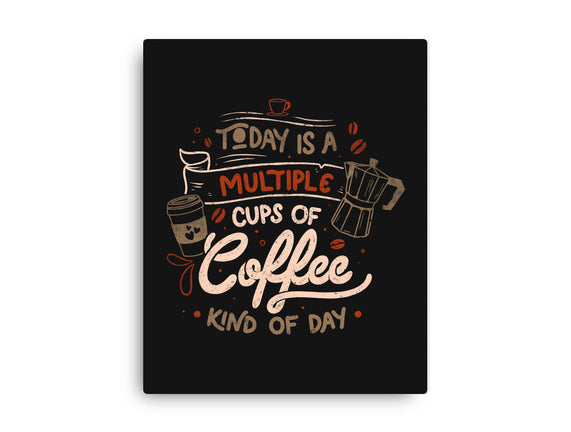 Multiple Cups Of Coffee