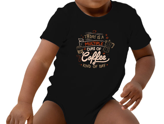 Multiple Cups Of Coffee