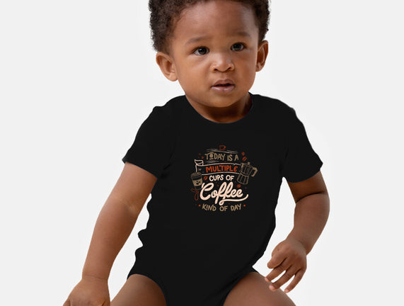 Multiple Cups Of Coffee