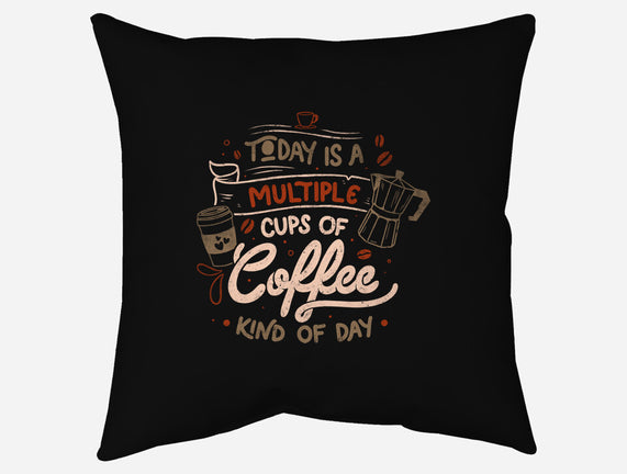 Multiple Cups Of Coffee