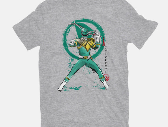 Green Ranger Sumi-e