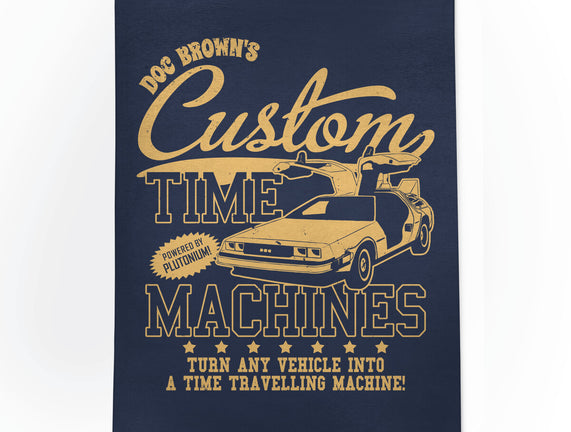 Custom Time Machines