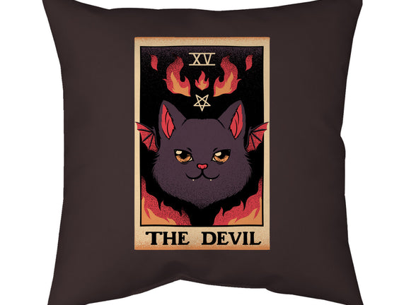 The Devil Cat Tarot Card