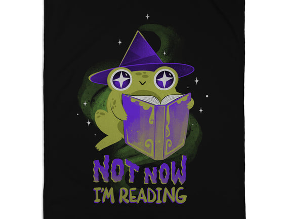 Not Now! I'm Reading