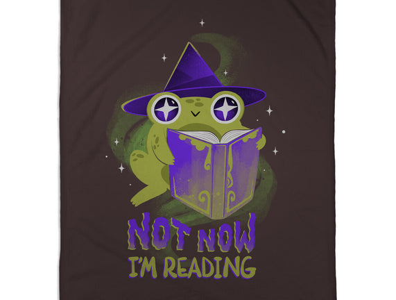 Not Now! I'm Reading