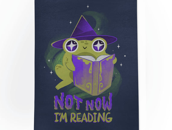Not Now! I'm Reading