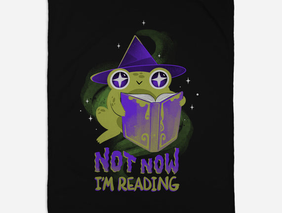 Not Now! I'm Reading