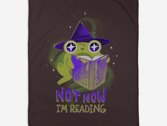 Not Now! I'm Reading