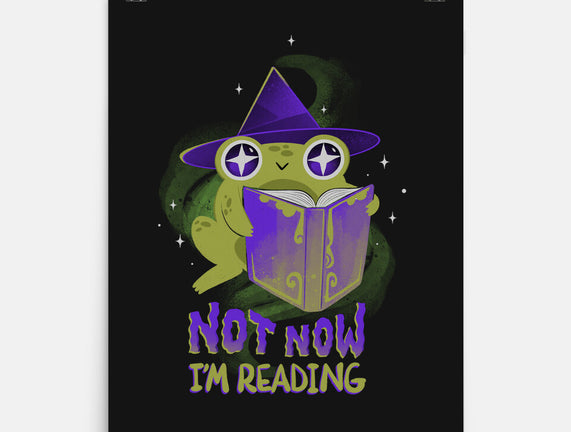 Not Now! I'm Reading