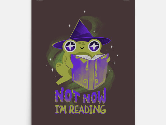 Not Now! I'm Reading