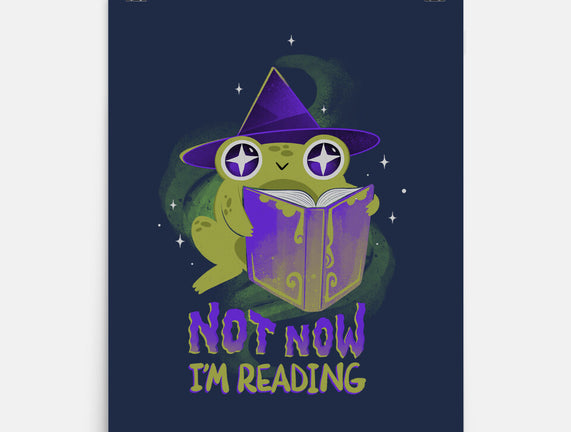 Not Now! I'm Reading