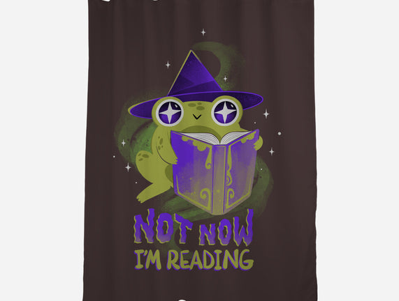 Not Now! I'm Reading