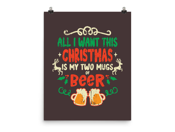 Two Mugs Of Beer