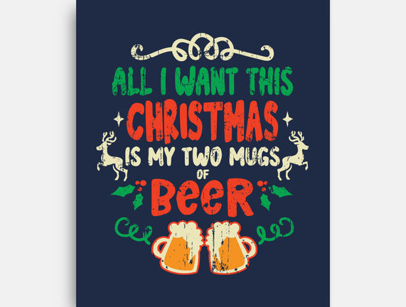 Two Mugs Of Beer