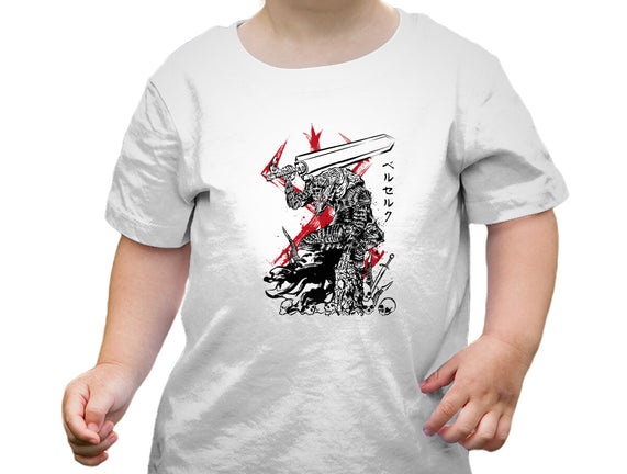 Lone Swordsman Sumi-e