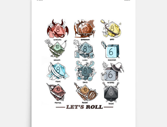 Dice Role Map