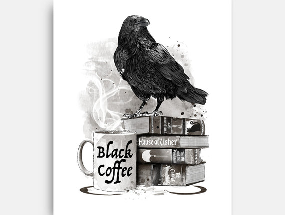 Coffee, Raven And Poe