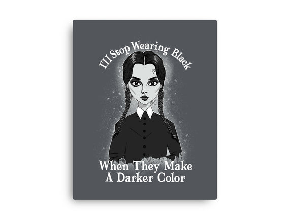 Do You Always Wear Black?