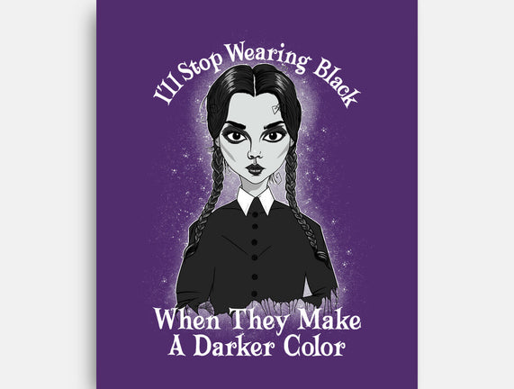 Do You Always Wear Black?