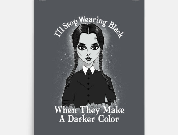 Do You Always Wear Black?