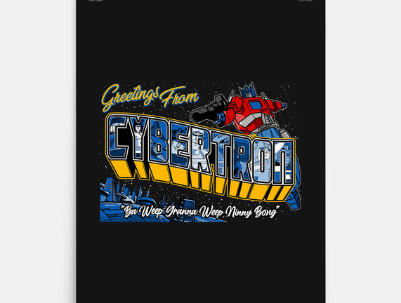 Greetings From Cyberplanet