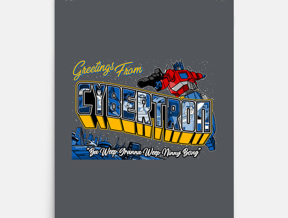 Greetings From Cyberplanet