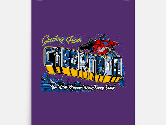Greetings From Cyberplanet