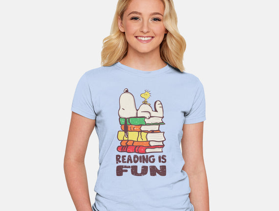 Reading Is Fun With Snoopy