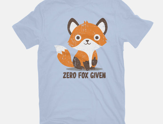 Zero Fox Given
