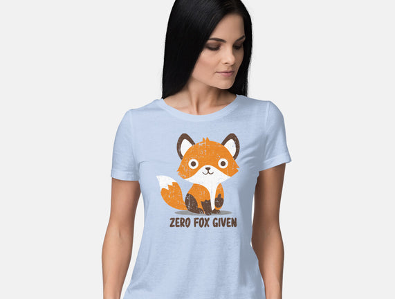 Zero Fox Given