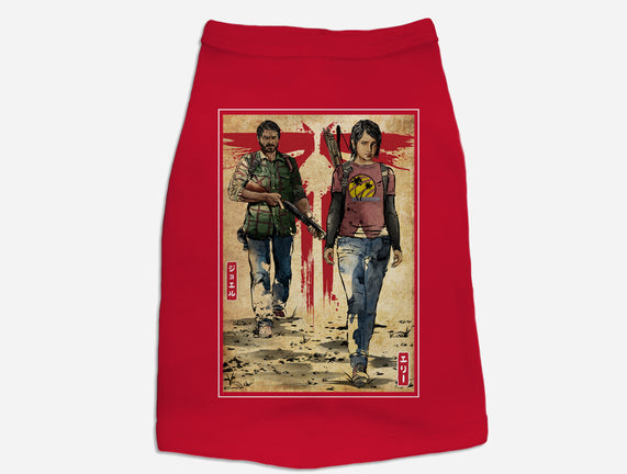 Joel And Ellie Woodblock