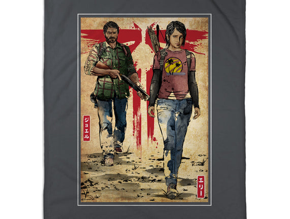 Joel And Ellie Woodblock