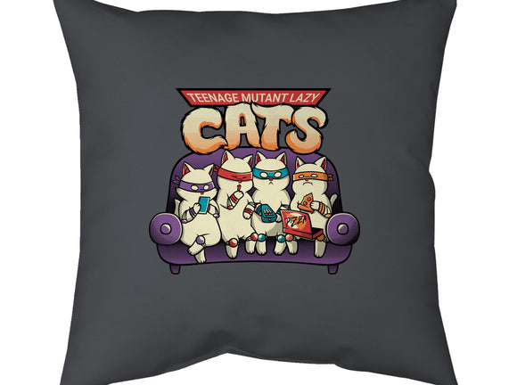 Teenage Mutant Lazy Cats