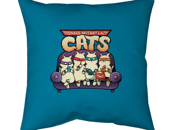 Teenage Mutant Lazy Cats