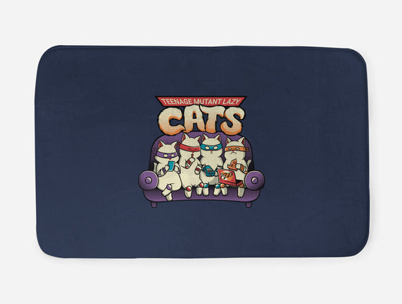 Teenage Mutant Lazy Cats
