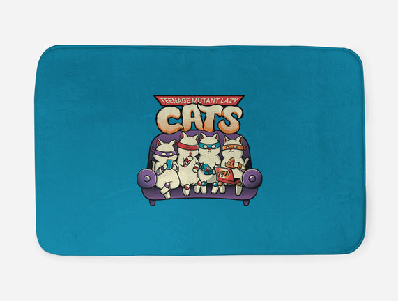 Teenage Mutant Lazy Cats