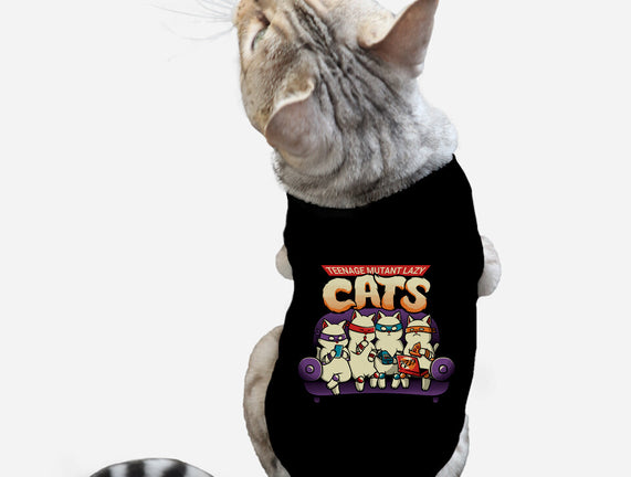 Teenage Mutant Lazy Cats