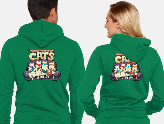 Teenage Mutant Lazy Cats
