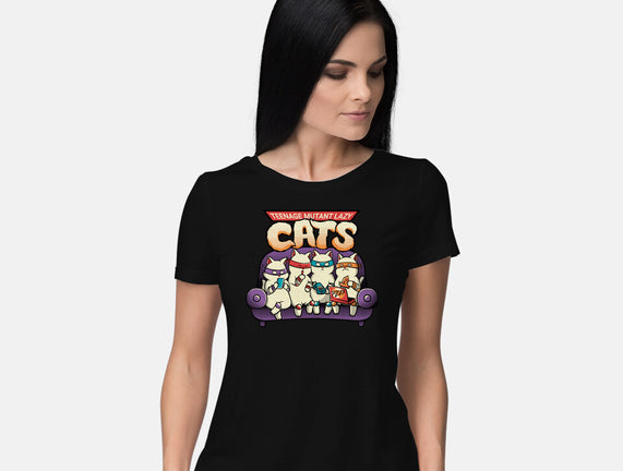 Teenage Mutant Lazy Cats