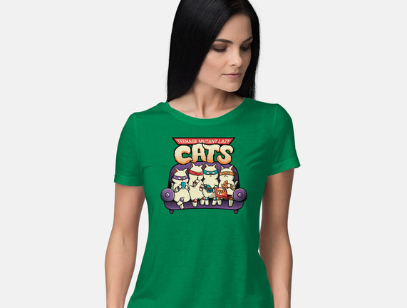 Teenage Mutant Lazy Cats